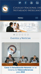Mobile Screenshot of notariadomexicano.org.mx